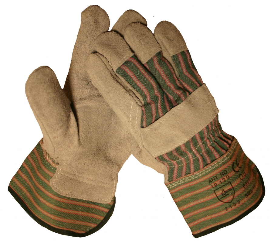 A-kwaliteit splitlederen handschoenen