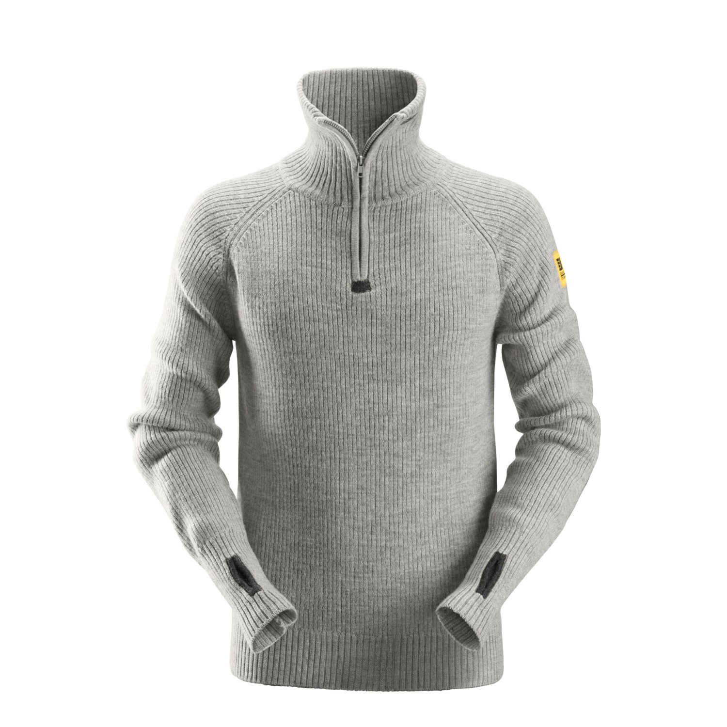 Wollen Sweater halve Rits Snickers Workwear 2905