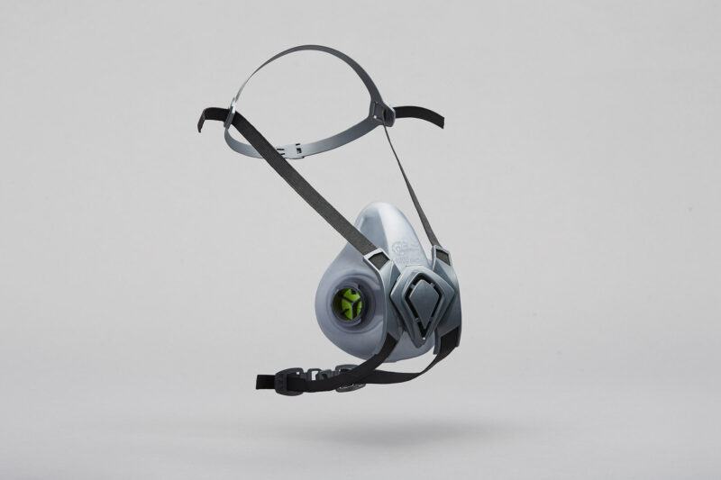 BLS Halfgelaatsmasker 4000 Next rubber - Afbeelding 4