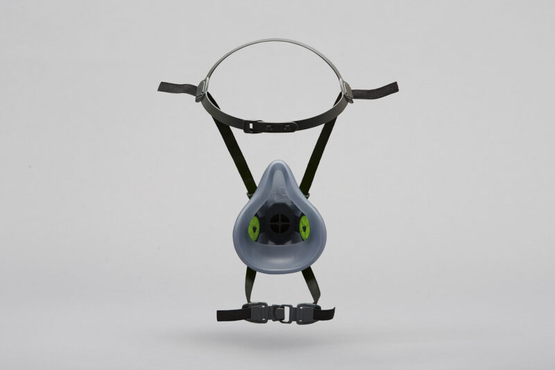 BLS Halfgelaatsmasker 4000 Next rubber - Afbeelding 3