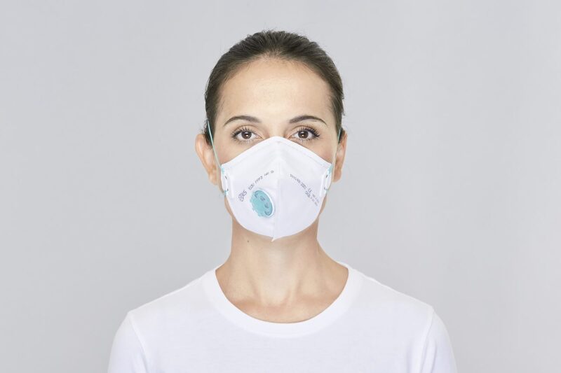 BLS Stofmasker 513V FFP3 - Afbeelding 3