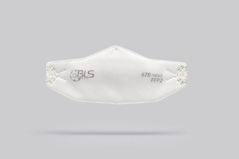 BLS Stofmasker 670next FFP2 - Afbeelding 2