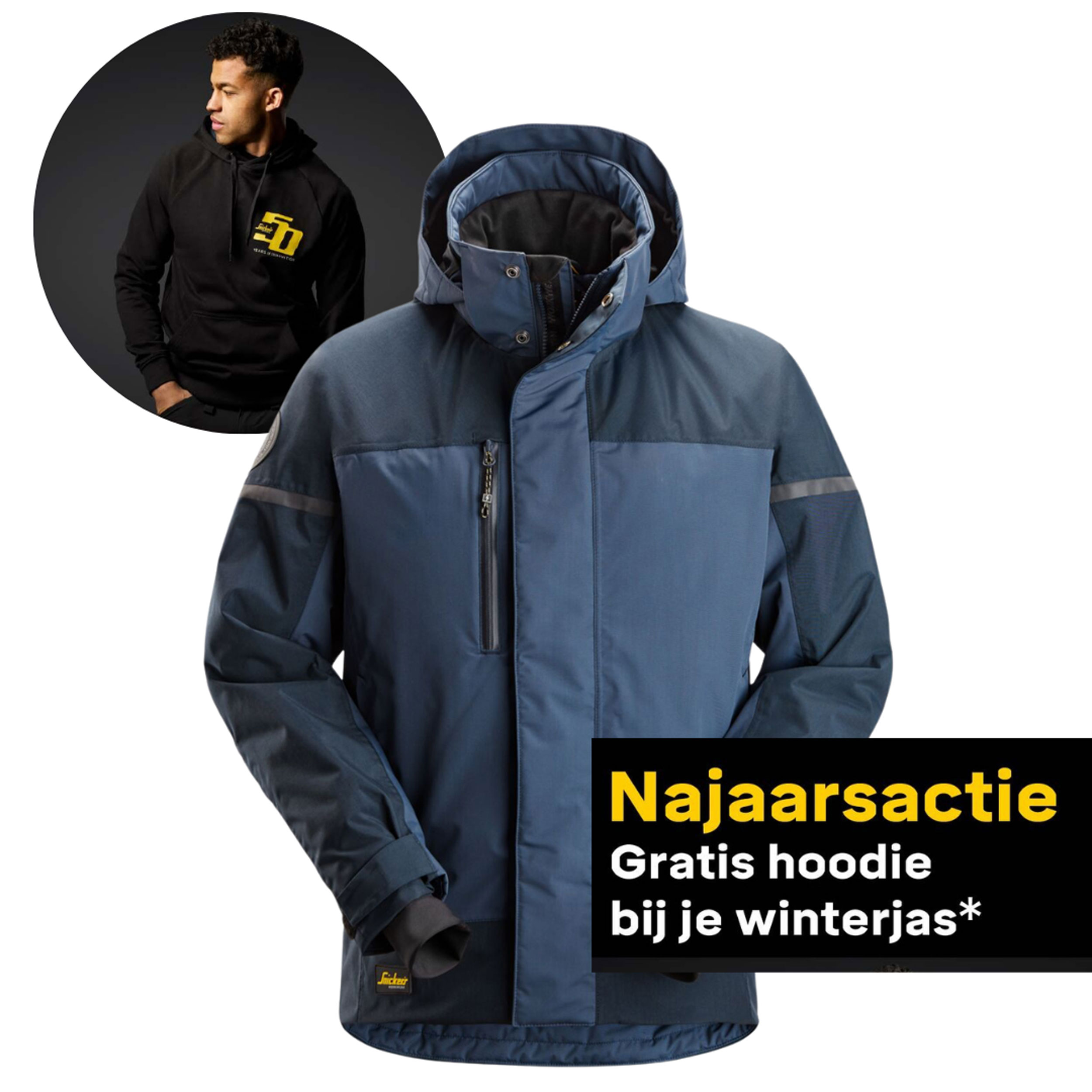 Waterdichte Winterjas Snickers Workwear 1112