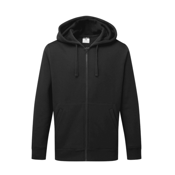 Hoodie met rits zwart Portwest