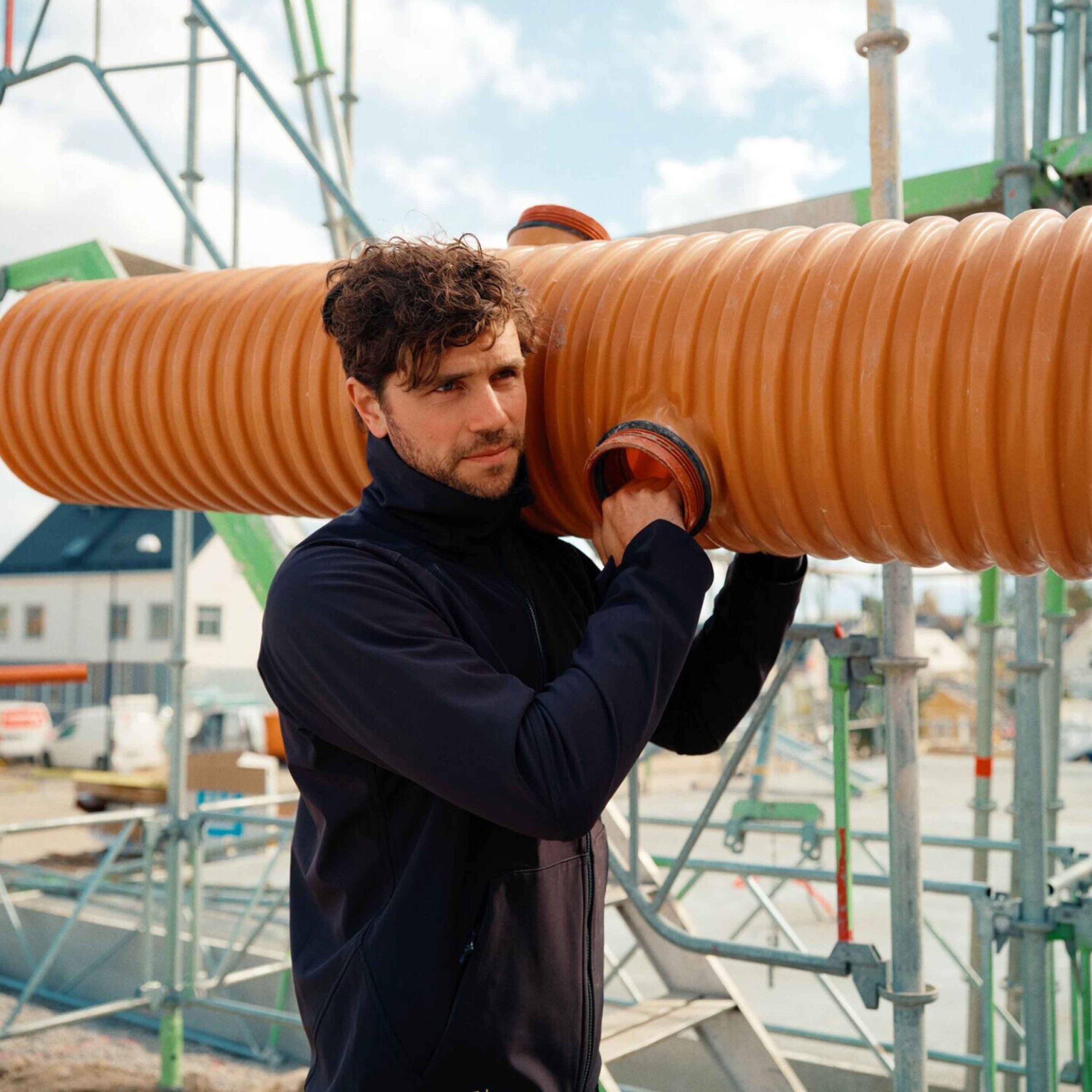 Winddichte Softshell jack Snickers Workwear